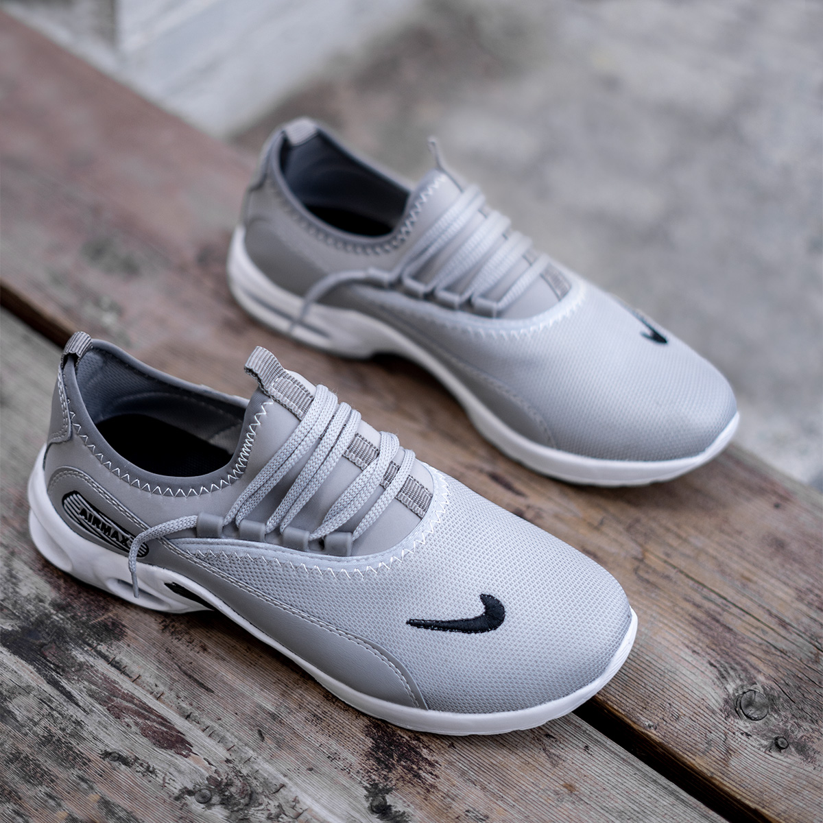 کفش ورزشی Nikeمردانه طوسی مدل Mahed