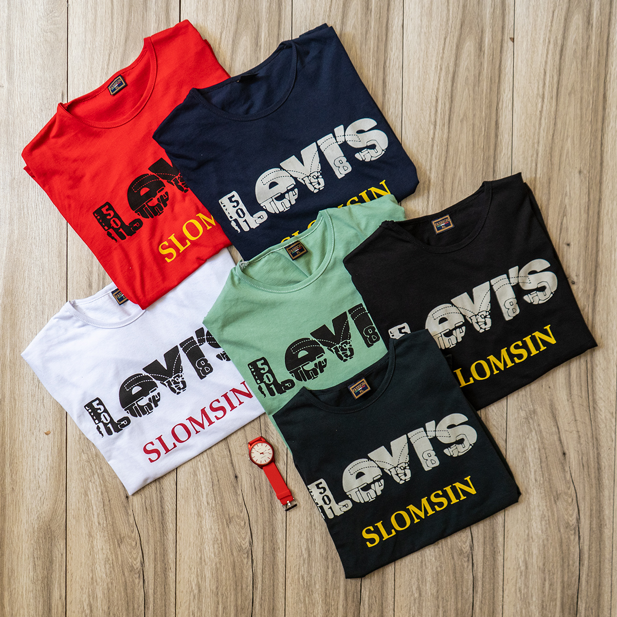 تیشرت Levis مردانه قرمز مدل Tanim(T)
