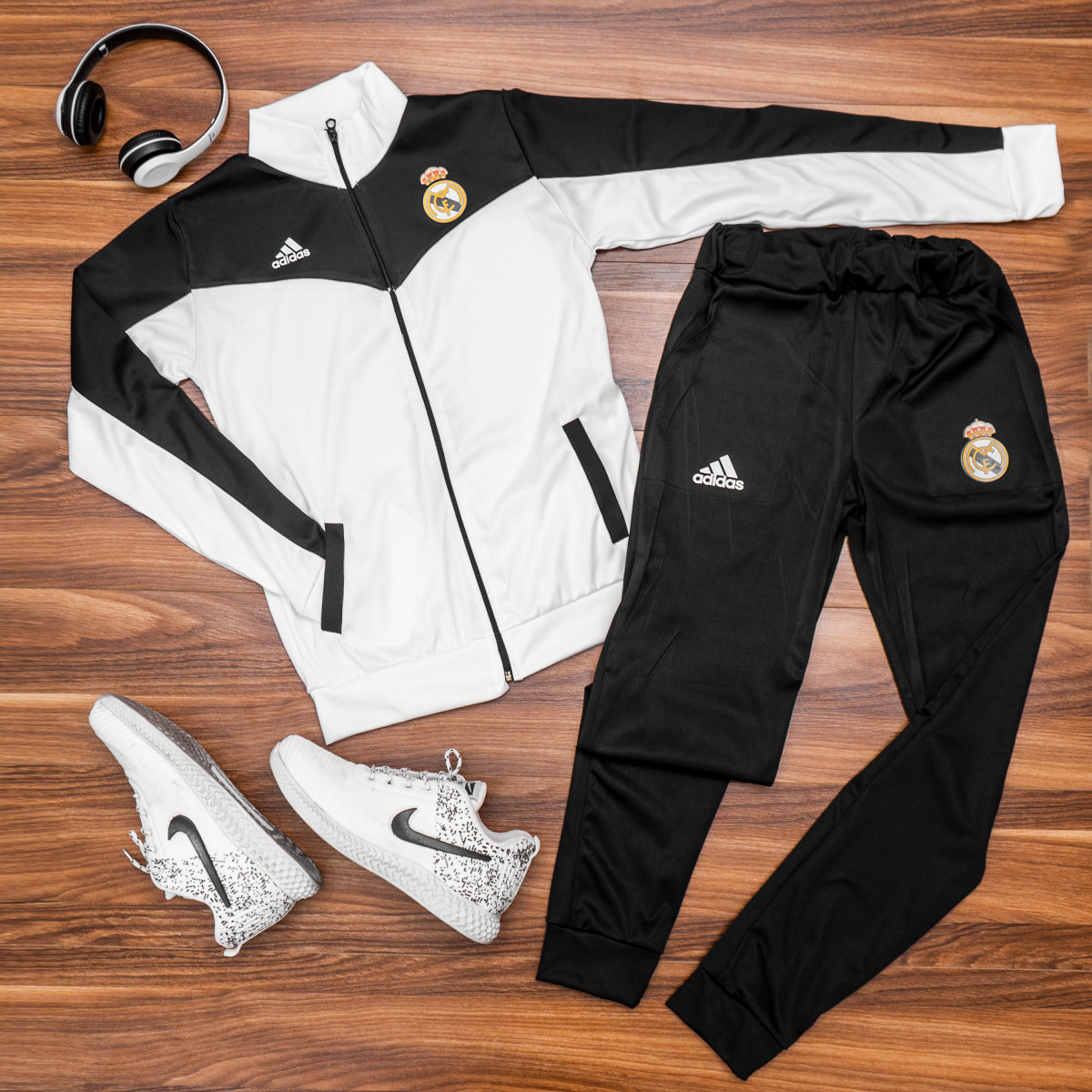 ست سوئیشرت شلوار رئال مادرید مدل Madrida